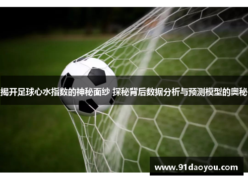 揭开足球心水指数的神秘面纱 探秘背后数据分析与预测模型的奥秘